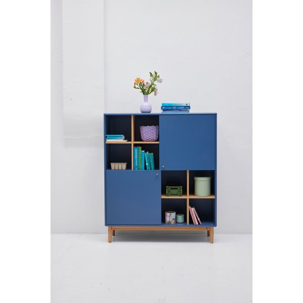 Tamno plava biblioteka 118x138 cm Color Living – Tom Tailor-image-1