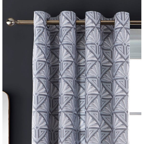 Set od 2 zavjese Catherine Lansfield Art Deco, 168 x 183 cm-image-2