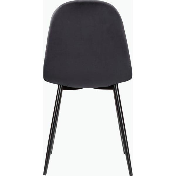 Tamno sive baršunaste blagovaonske stolice u setu 4 kom Monza – Støraa-image-3