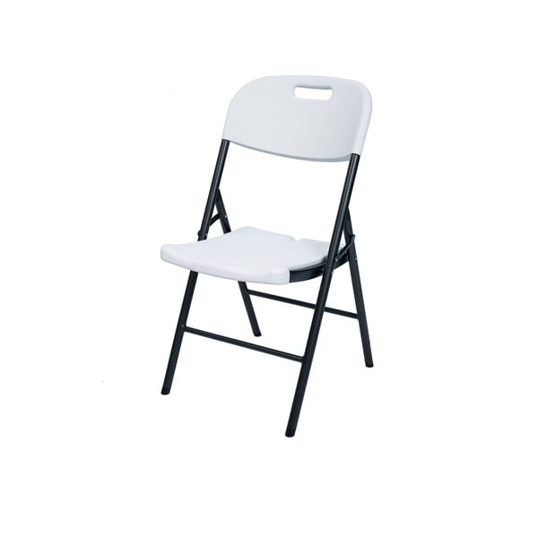 Crno-bijela vrtna stolica - Rojaplast