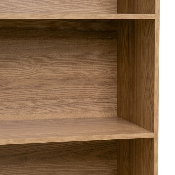 Biblioteka u dekoru hrasta u prirodnoj boji 80x172x40 cm Elia – Casa Selección-image-2