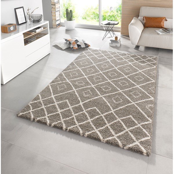 Smeđi tepih Mint Rugs Draw, 160 x 230 cm-image-1