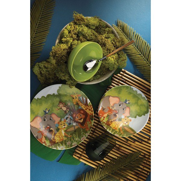 Dječji set posuđa 3 kom od kamenine – Hermia-image-1