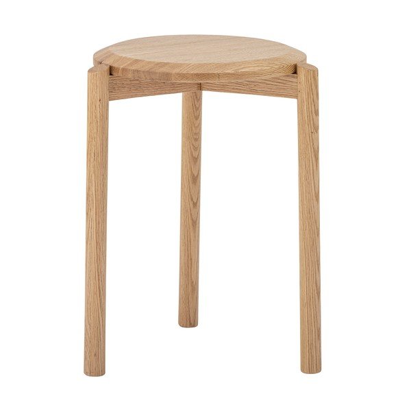 Stolac od punog hrasta u prirodnoj boji Gil – Bloomingville