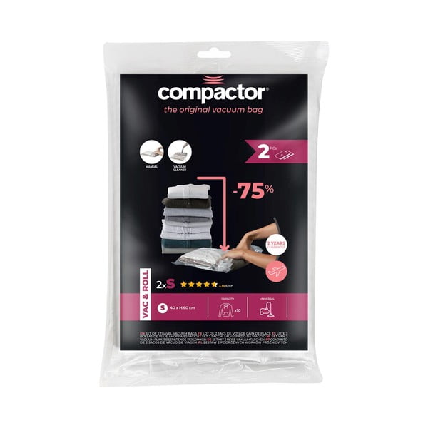 Vakuum vrećice za odjeću u setu 2 kom Hanging Vacuum S – Compactor-image-3
