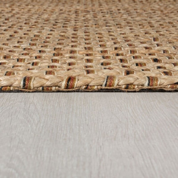 Tepih od jute u prirodnoj boji 60x150 cm Sol - Flair Rugs-image-3