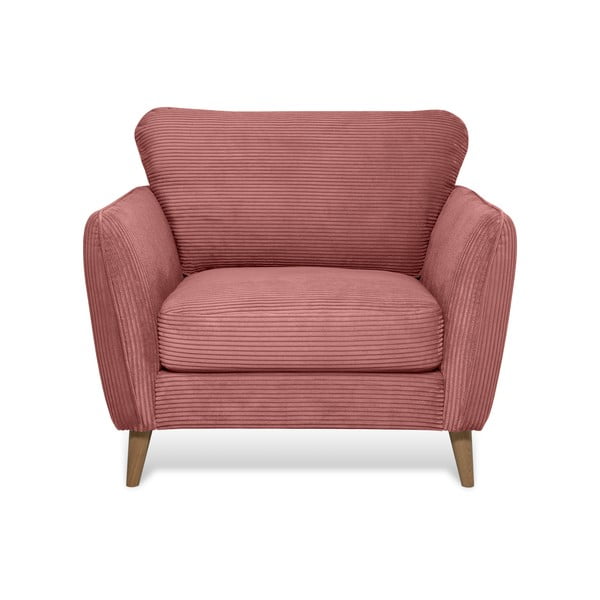 Ružičasta fotelja od samta Paris – Scandic-image-2