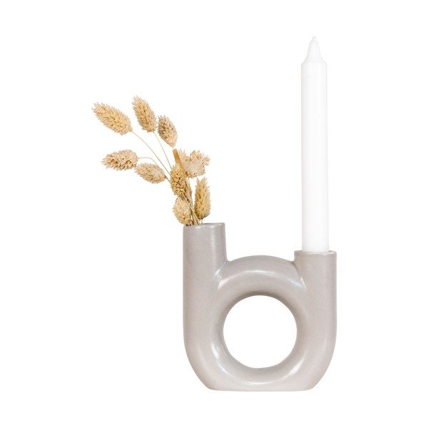 Bijeli stakleni svijećnjak House Nordic Fondo-image-3