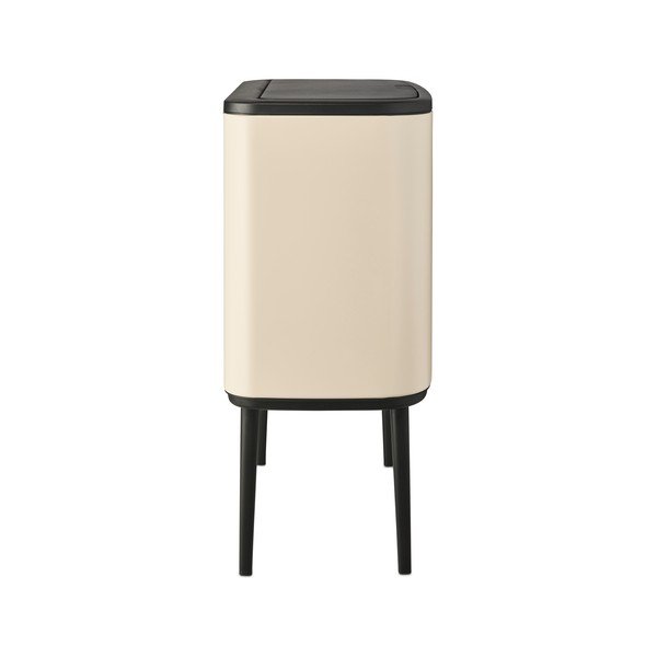 Bež željezna kanta za smeće za odvojeni otpad/na dodir 34 l Bo Touch Bin – Brabantia-image-3