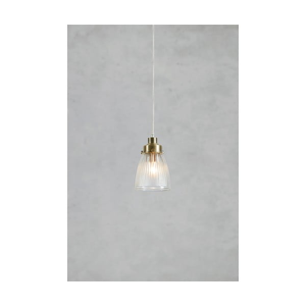 Mjedena viseća svjetiljka sa staklenim sjenilom ø 11 cm Bellis – Markslöjd-image-4