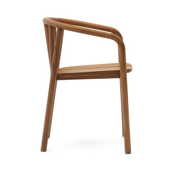 Vrtna stolica od masivnog drveta u prirodnoj boji Turqueta – Kave Home-image-4