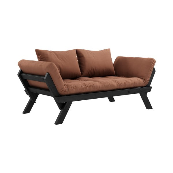 Podesivi kauč Karup Design Bebop Black/Clay Brown-image-3