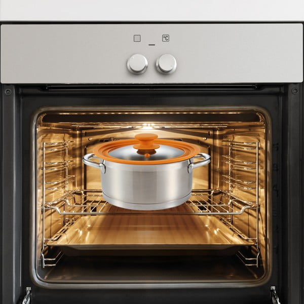 Staklen/silikonski poklopac ø 29 cm Unicover – Tescoma-image-1