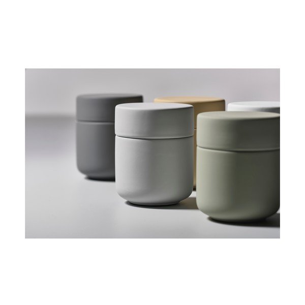 Zelena posuda s poklopcem od kamenine Zone UME-image-4