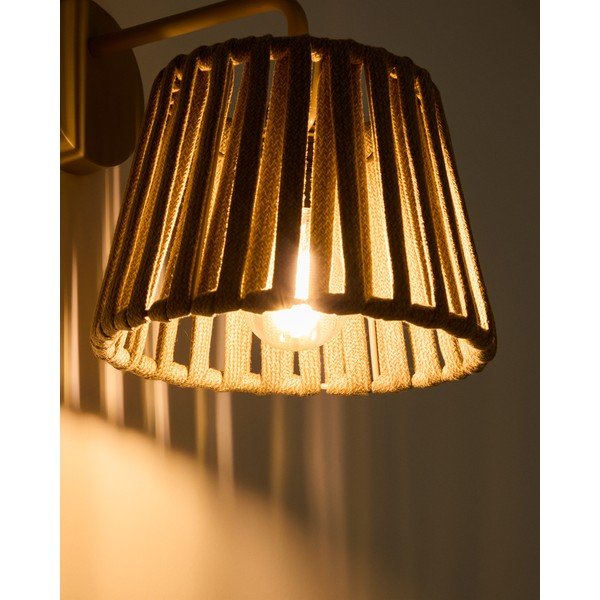 LED zidna vanjska svjetiljka sa solarnim panel (visina 23 cm) Aldet – Kave Home-image-2