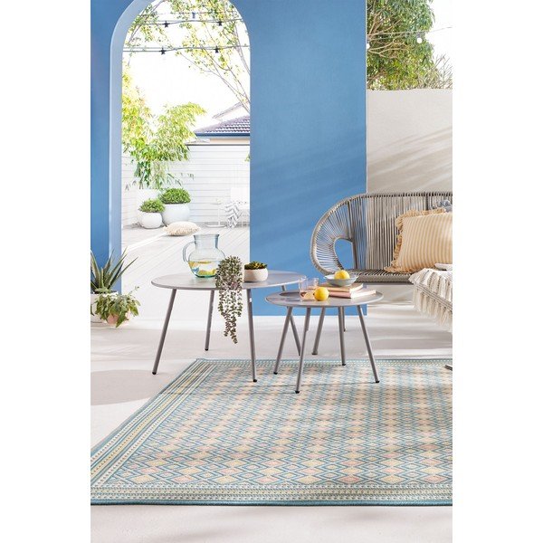 Svijetlo zeleni vanjski tepih 160x230 cm Coast – Flair Rugs-image-1