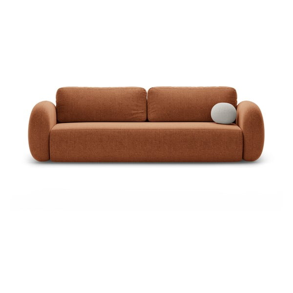 Ciglasta sklopiva/s prostorom za odlaganje sofa od šenila 262 cm Tonale – Cosmopolitan Design
