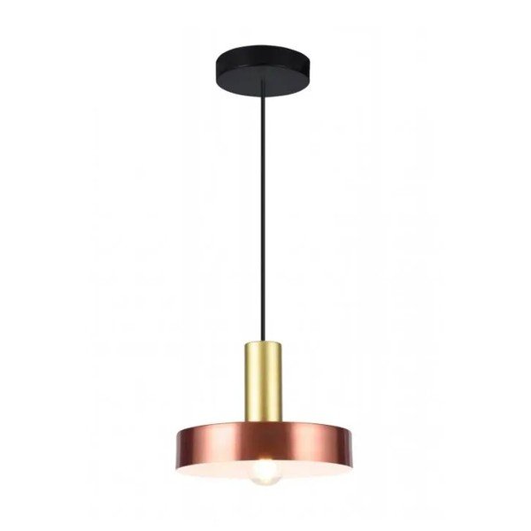 Viseća svjetiljka u bakrenoj boji s metalnim sjenilom ø 30 cm Selvia II – GTV