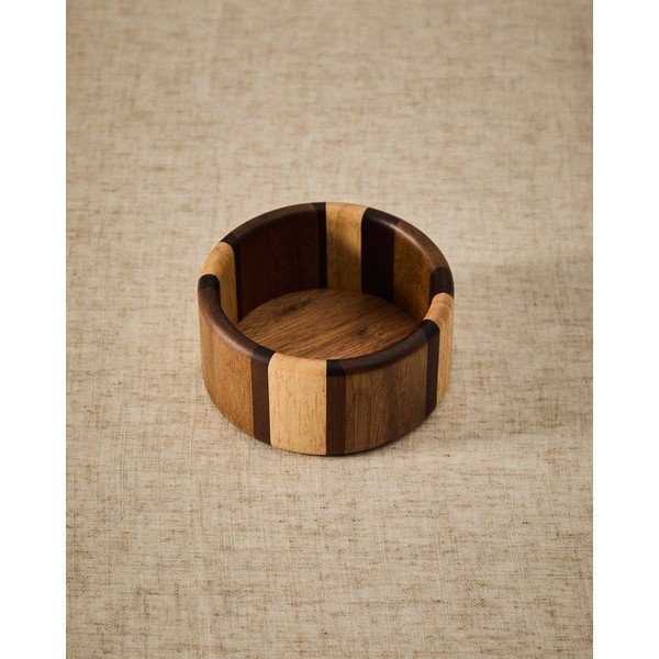 Drvena zdjelica za posluživanje u prirodnoj boji Nover – Kave Home-image-1