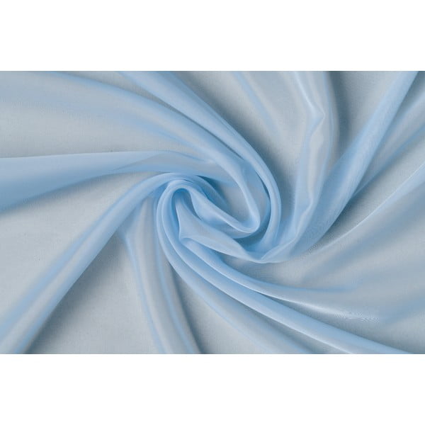 Plava prozirna zavjesa 140x245 cm Voile – Mendola Fabrics-image-3