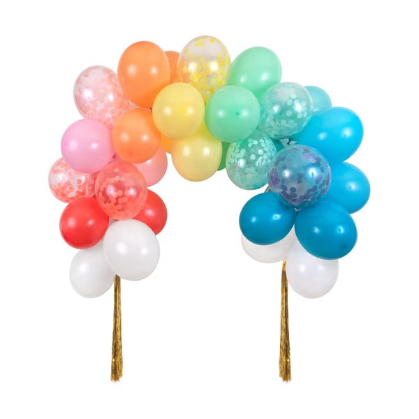 Party dodaci u setu 40 kom Rainbow Balloon Arch – Meri Meri