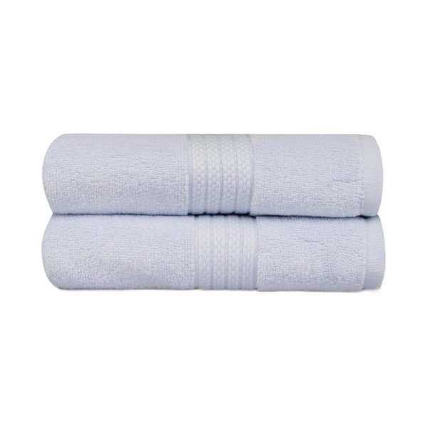 Set od 2 plava ručnika za kupaonicu Mira, 90 x 50 cm-image-3