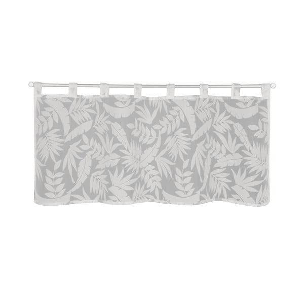 Bijela/siva prozirna zavjesa 120x45 cm Calista – Sehlbach