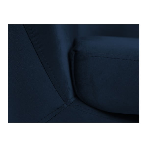 Tamnoplava fotelja Mazzini Sofas Amelie-image-3