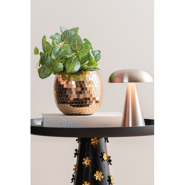 LED stolna lampa s mogućnosti zatamnjivanja u zlatnoj boji s metalnim sjenilom (visina 20,5 cm) Rachel – Leitmotiv-image-3