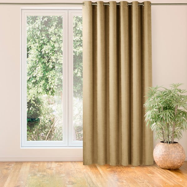 Smeđa zavjesa 140x270 cm Milana - Homede-image-4