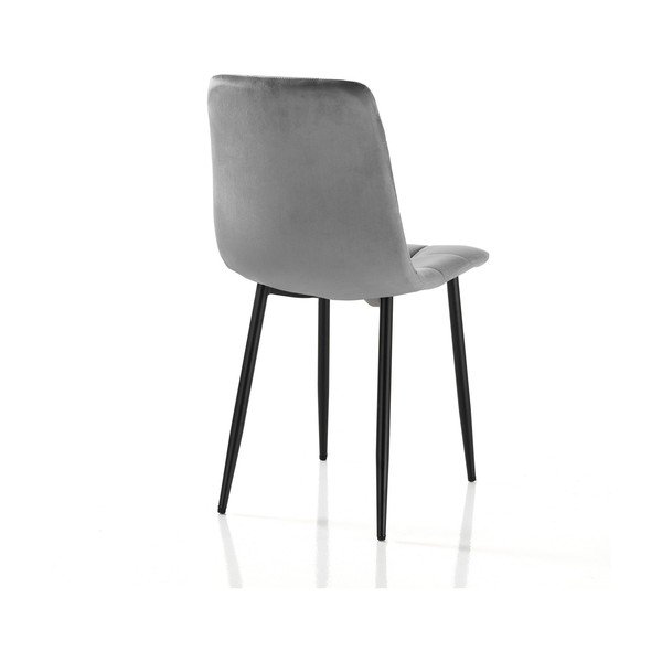 Sive baršunaste blagovaonske stolice u setu 2 kom Faffy – Tomasucci-image-2