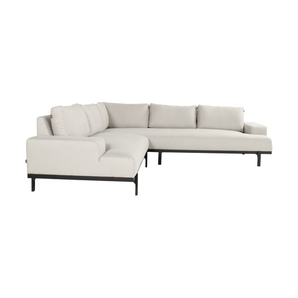 Svijetlo siva vrtna sofa aluminijska (s lijevim kutom) Lucas – Hartman-image-3