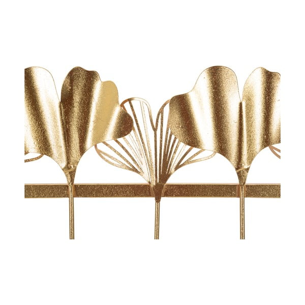 Metalna zidna vješalica u zlatnoj boji Leaves - Mauro Ferretti-image-2