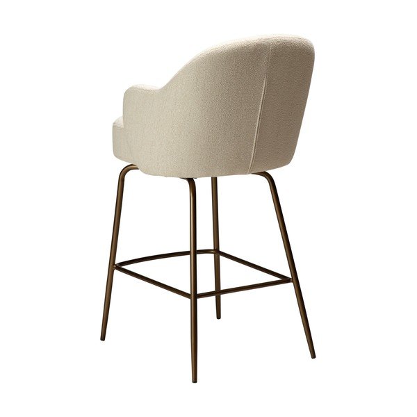 Bež okretna barska stolica (visine sjedala 70 cm) Bae – DAN-FORM Denmark-image-4