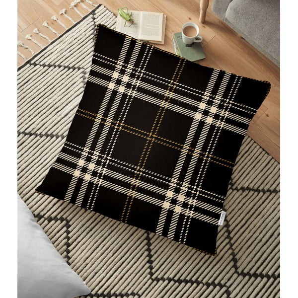 Jastučnica s udjelom pamuka Minimalist Cushion Covers Squares, 70 x 70 cm