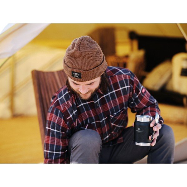 Crna termosica od nehrđajućeg čelika za hranu 400 ml Legendary Classic Black – Stanley-image-3