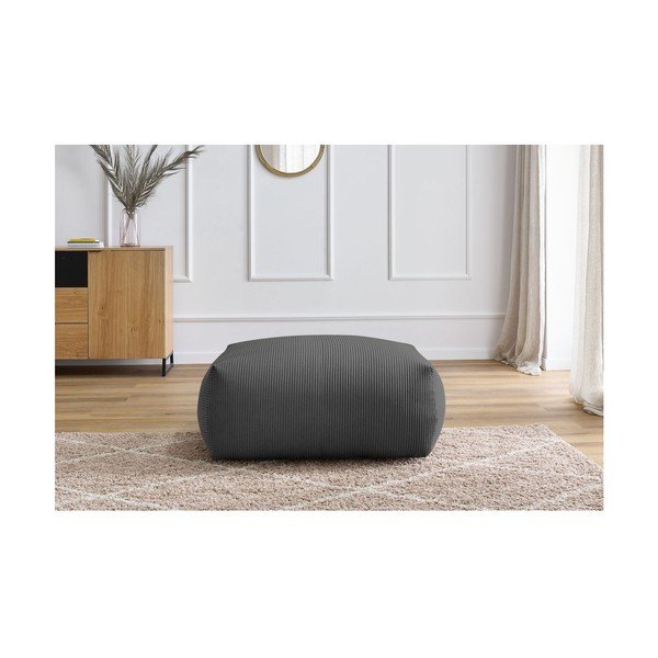 Tamno sivi tabure od samta Voltaire – Bobochic Paris-image-1