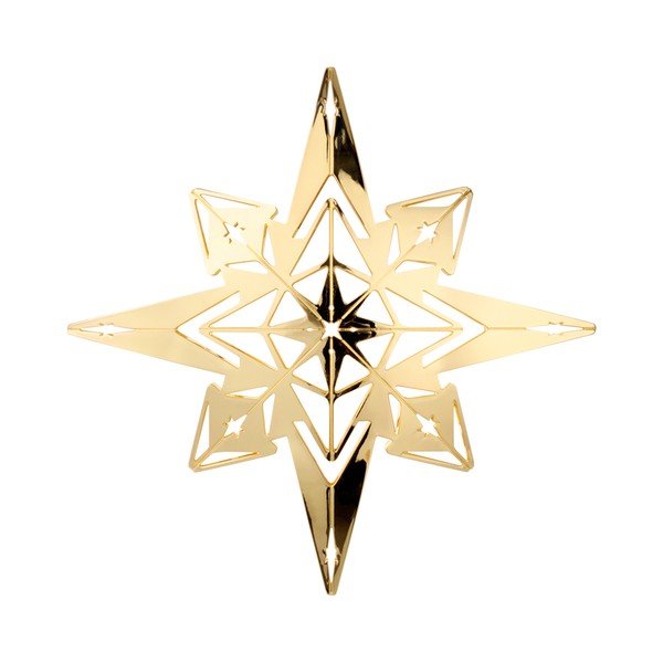 Viseći božićni ukras u zlatnoj boji Kähler Design-image-2