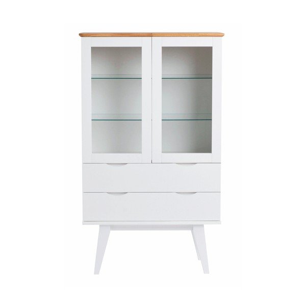 Vitrina od bijelog hrasta Rowico Cerberus-image-1