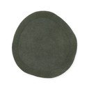 Tamno zeleni ručno rađen okrugao tepih od mješavine vune ø 160 cm Kari Organic – Villeroy&Boch