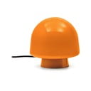 Narančasta stolna lampa sa staklenim sjenilom (visina 20 cm) Reig – Kave Home