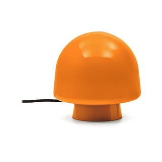 Narančasta stolna lampa sa staklenim sjenilom (visina 20 cm) Reig – Kave Home