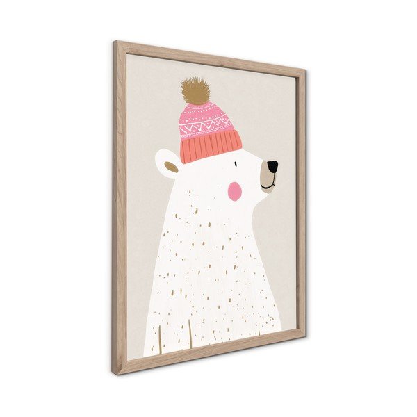 Dječja slika 30x40 cm White Bear – Styler-image-4