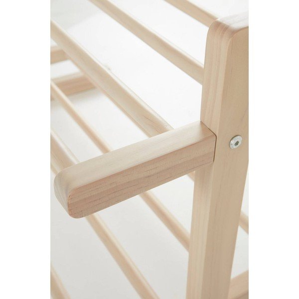 Viseći stalak za cipele od masivnog bora u svijetloj prirodnoj boji 70x45x38 cm Eddison – Jotex-image-3