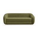 Zelena sklopiva sofa od šenila 228 cm Neyo – Bobochic Paris