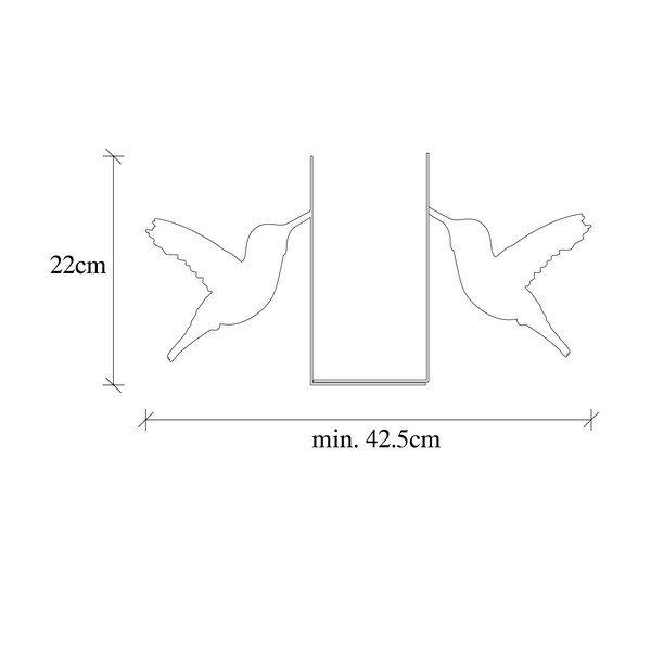 Držač za knjige Birds - Mioli Decor-image-2