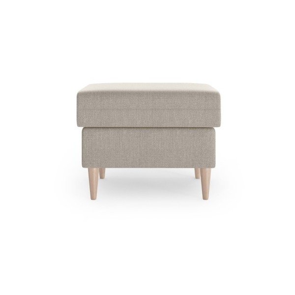 Bež pouf Mazzini Sofas Aubrieta, 60 x 45 cm-image-2
