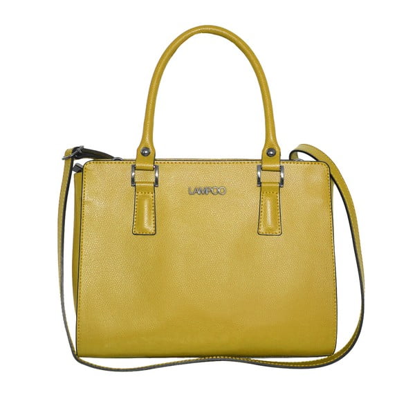 Žuta kožna torbica Lampoo Clubbo