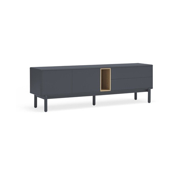 Tamno sivi TV stol 180x56 cm Corvo - Teulat-image-1