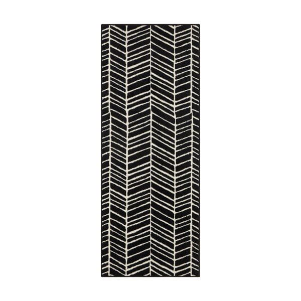 Crna staza Ragami Velvet, 80 x 250 cm
